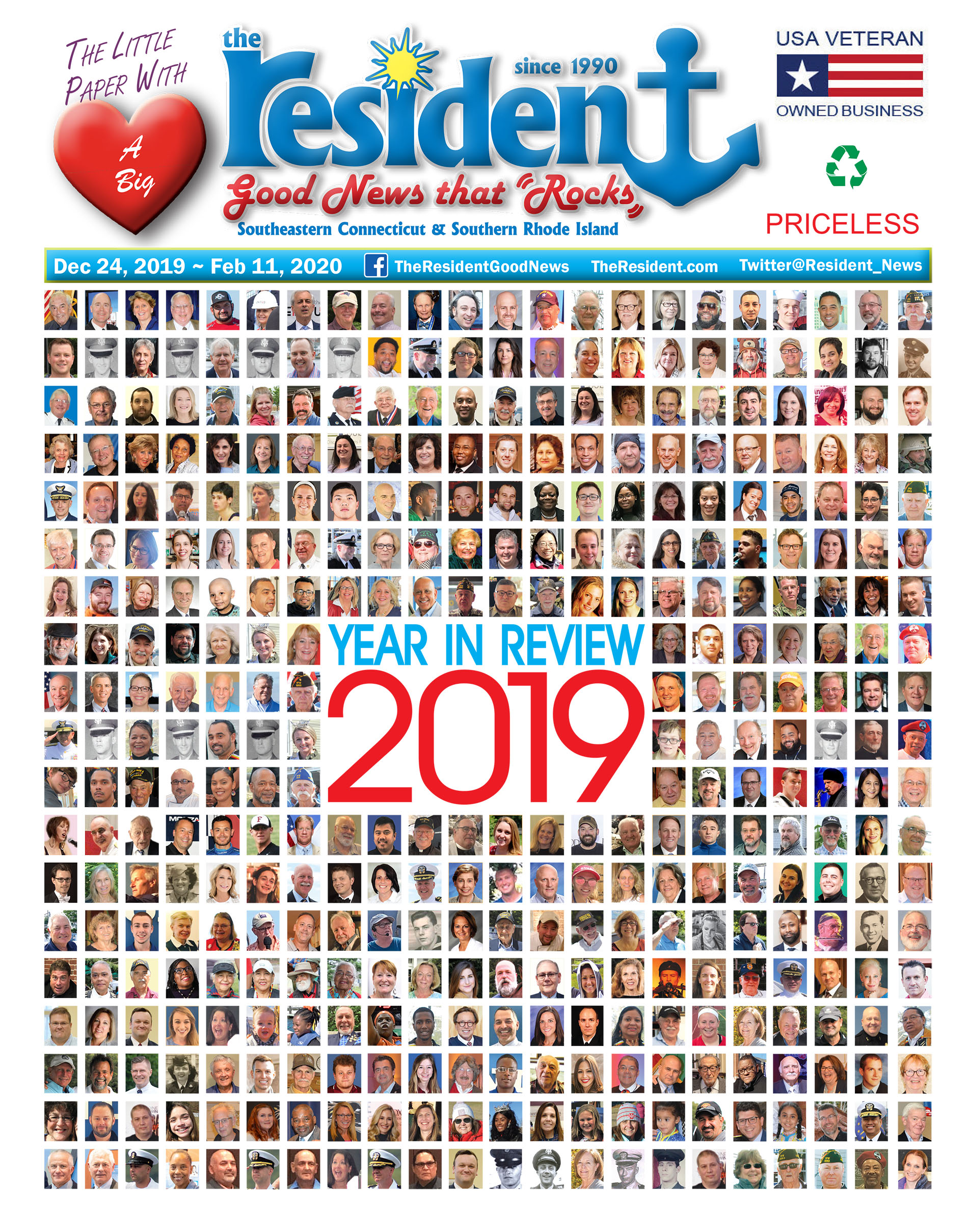 cover of the resident good news dec 25 2019
